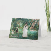 Berthe Morisot - De Butterfly Hunt Kaart (Voorkant)
