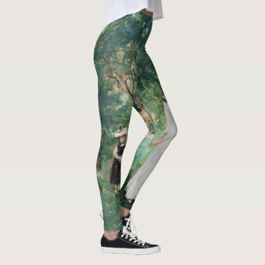 Berthe Morisot - De Butterfly Hunt Leggings (Rechts)