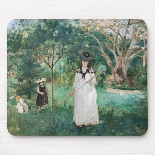 Berthe Morisot - De Butterfly Hunt Muismat (Voorkant)