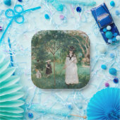 Berthe Morisot - De Butterfly Hunt Papieren Bordje (Feest)