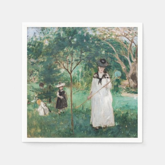 Berthe Morisot - De Butterfly Hunt Servet (Voorkant)