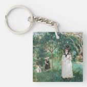 Berthe Morisot - De Butterfly Hunt Sleutelhanger (Voorkant)