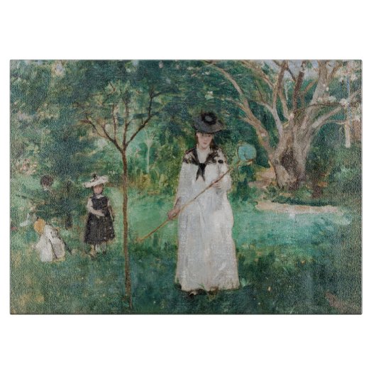 Berthe Morisot - De Butterfly Hunt Snijplank (Voorkant)