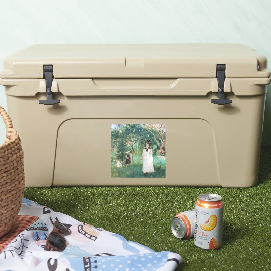 Berthe Morisot - De Butterfly Hunt Sticker (Koeler)