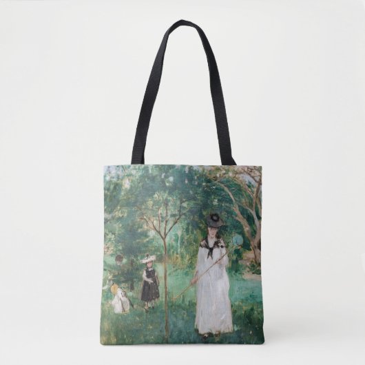 Berthe Morisot - De Butterfly Hunt Tote Bag (Voorkant)