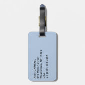 Berthe Morisot - De Cherry Picker Bagagelabel (Achterkant verticaal)