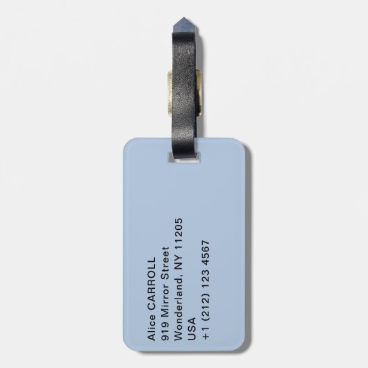 Berthe Morisot - De Cherry Picker Bagagelabel (Achterkant verticaal)