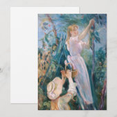 Berthe Morisot - De Cherry Picker Bedankkaart (Voorkant / Achterkant)