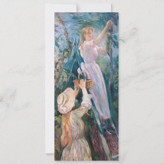 Berthe Morisot - De Cherry Picker Kaart (Voorkant)