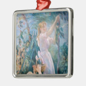 Berthe Morisot - De Cherry Picker Metalen Ornament (Links)