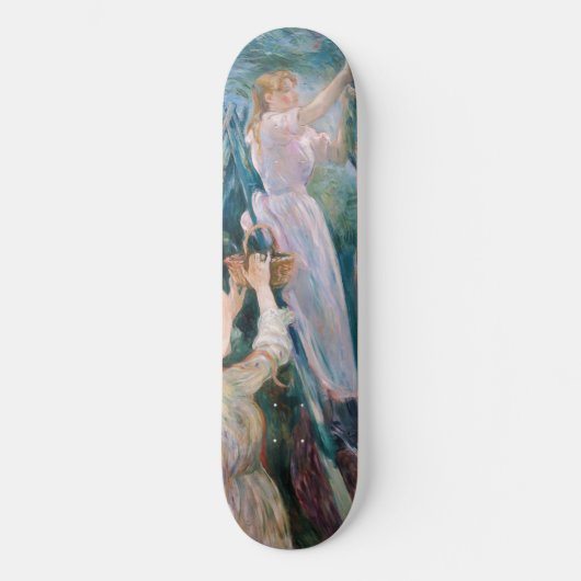 Berthe Morisot - De Cherry Picker Persoonlijk Skateboard (Voorkant)