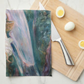 Berthe Morisot - De Cherry Picker Theedoek (Quarter Fold)