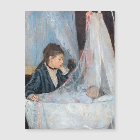 Berthe Morisot - De Cradle Magnetic Kaart (Voorkant)