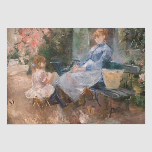 Berthe Morisot - De Fabel Tissuepapier (Voorkant)