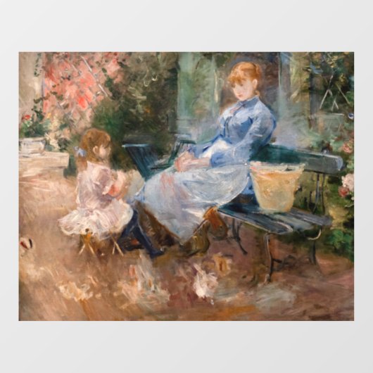 Berthe Morisot - De Fable Raamsticker (Vel)