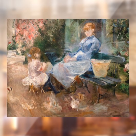 Berthe Morisot - De Fable Raamsticker (Vel 2)