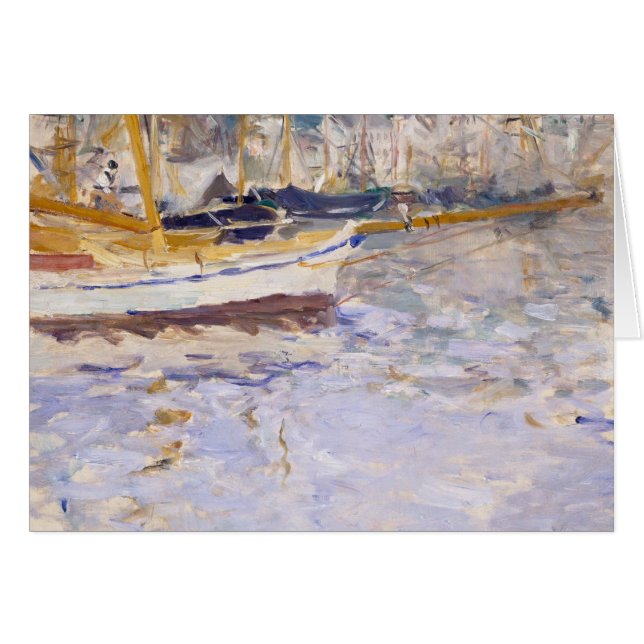 Berthe Morisot - De haven van Nice (Voorkant Horizontaal)
