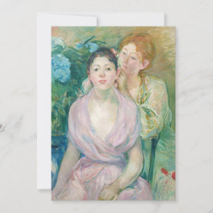 Berthe Morisot - De Horstensia / De twee zussen Bedankkaart