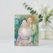 Berthe Morisot - De Horstensia / De twee zussen Briefkaart (Staand voorkant)