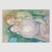 Berthe Morisot - De Horstensia / De twee zussen Tissuepapier (Voorkant)