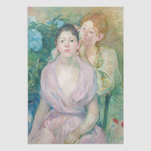 Berthe Morisot - De Horstensia / De twee zussen Tissuepapier