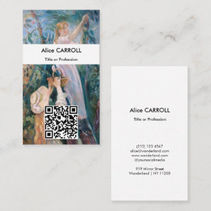 Berthe Morisot - De Kersenplukker - QR Code Visitekaartje