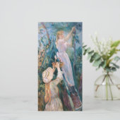 Berthe Morisot - De Kersenplukster Bedankkaart (Staand voorkant)