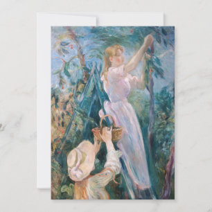 Berthe Morisot - De Kersenplukster Kaart