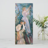 Berthe Morisot - De Kersenplukster Kaart (Staand voorkant)