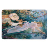 Berthe Morisot - De Kersenplukster Magneet (Horizontaal)