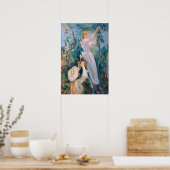 Berthe Morisot - De Kersenplukster Poster (Keuken)