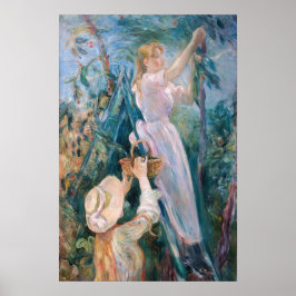 Berthe Morisot - De Kersenplukster Poster