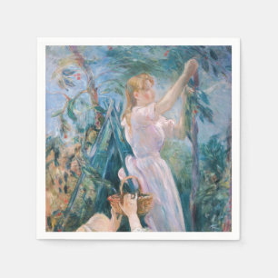 Berthe Morisot - De Kersenplukster Servet