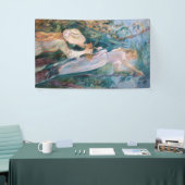 Berthe Morisot - De Kersenplukster Spandoek (Beurs)