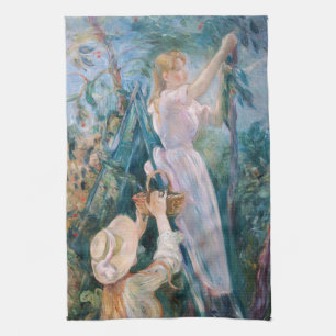 Berthe Morisot - De Kersenplukster Theedoek
