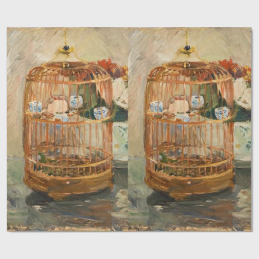 Berthe Morisot - De kooi Cadeaupapier (Vlak)