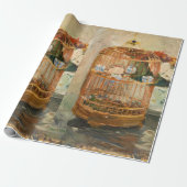 Berthe Morisot - De kooi Cadeaupapier (Uitgerold)