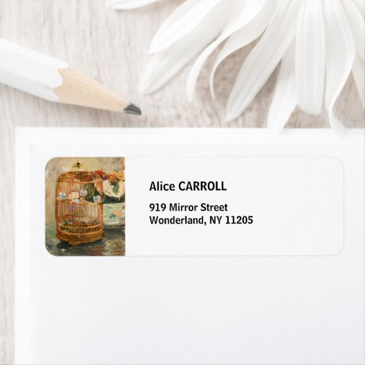 Berthe Morisot - De kooi Etiket (Insitu)