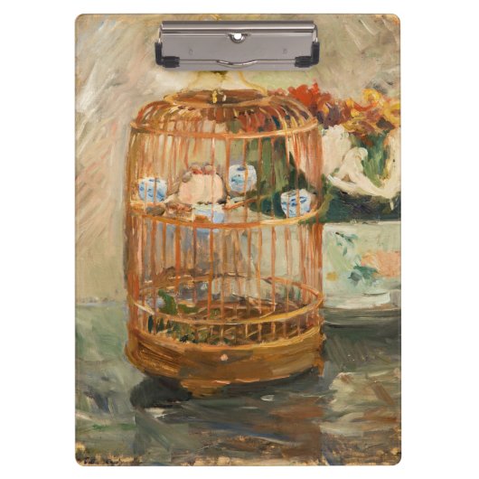 Berthe Morisot - De kooi Klembord (Voorkant)