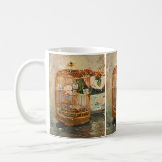 Berthe Morisot - De kooi Koffiemok (Links)