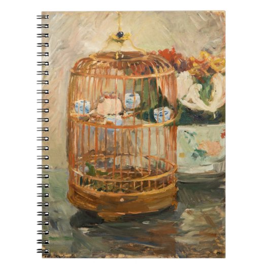 Berthe Morisot - De kooi Notitieboek (Voorkant)