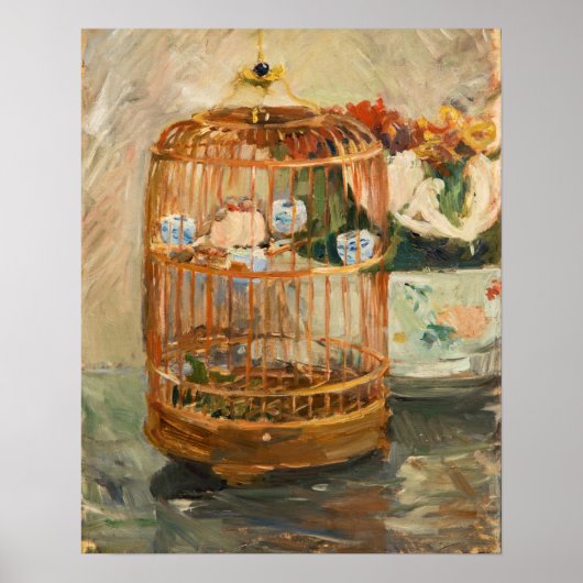 Berthe Morisot - De Kooi Poster (Voorkant)