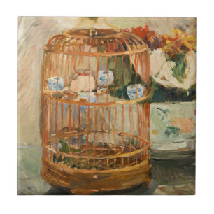 Berthe Morisot - De kooi Tegeltje