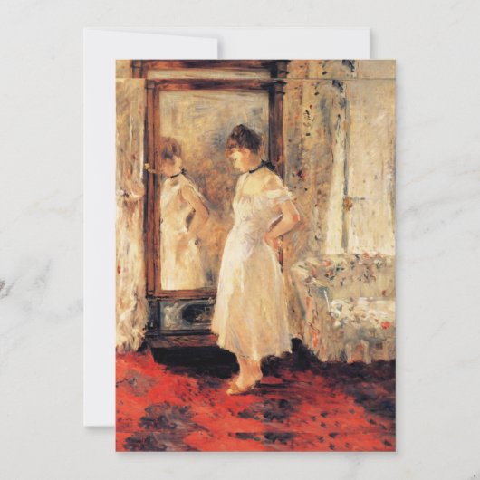 Berthe Morisot - De Psyche Mirror Kaart (Voorkant)
