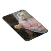Berthe Morisot - De Roze Jurk Magneet (Rechterzijde)