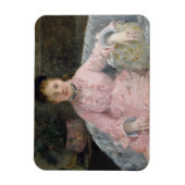Berthe Morisot - De Roze Jurk Magneet (Verticaal)