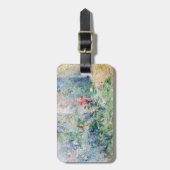 Berthe Morisot - De tuin bij Bougival Bagagelabel (Voorkant verticaal)