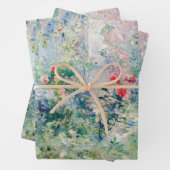Berthe Morisot - De tuin bij Bougival Inpakpapier Vel (In situ)