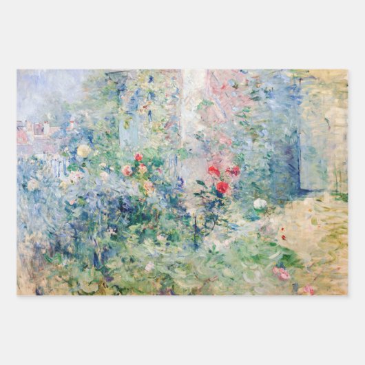Berthe Morisot - De tuin bij Bougival Inpakpapier Vel (Voorkant)