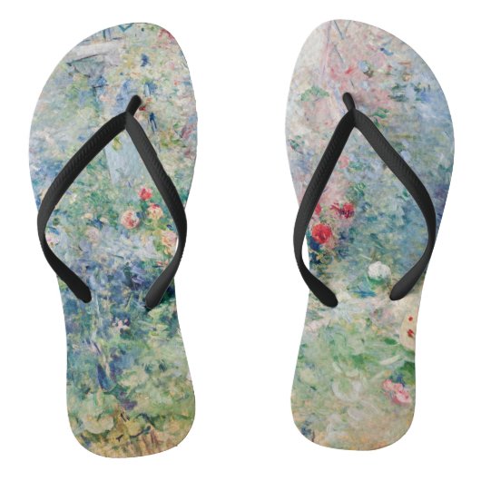 Berthe Morisot - De tuin bij Bougival Teenslippers (Voetbed)
